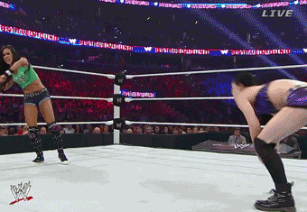 wrasslormonkey:  SPEAR? SPEAR? SPEAR? (by @WrasslorMonkey)
