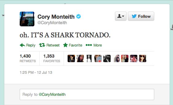 caseyanthonyofficial:  mynamjo:  aduhm:  Cory Monteith’s last fucking tweet before