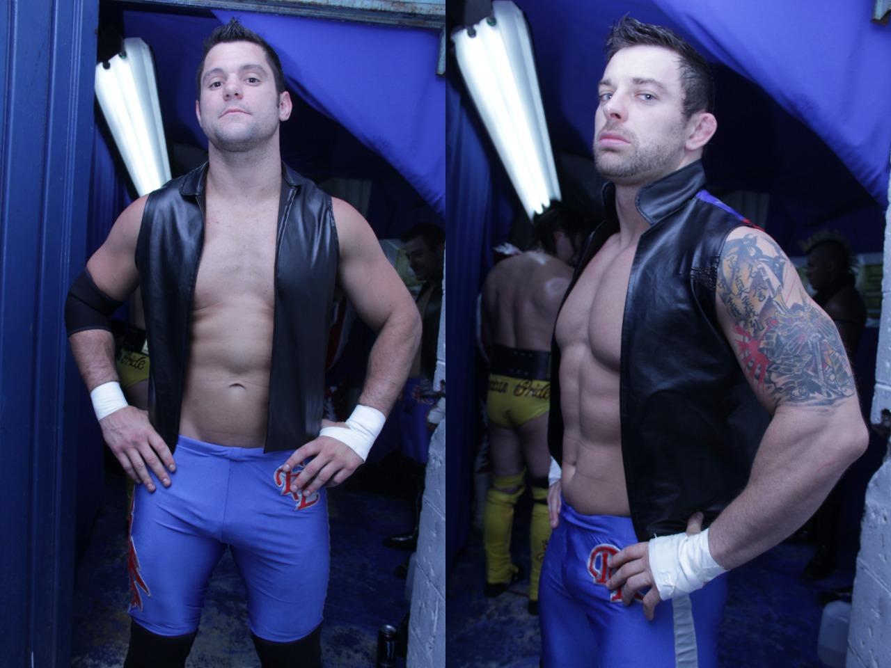Davey Richards &amp; Eddie Edwards The Wolves Credit to 1davethebeast for posting
