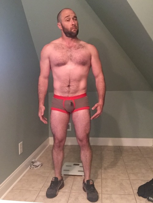 kinkycaleb7:It’s sneakers Saturday…er, Sunday:-p This week it’s an old pair of pumas, with an old pair of 2xist trunks I forgot I had. Figured I should break them in again. HOLY SHIT!!! YOu are the hottest!! WOW!