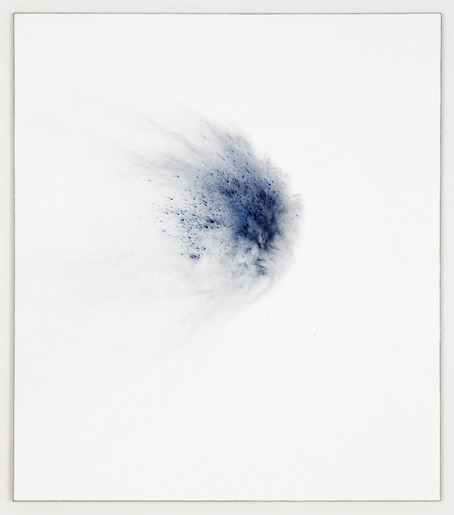 prelude-to-silence:
“Thilo Heinzmann. O. T. (oil and pigment on canvas behind plexiglass cover; 153,5 x 133,5 x 9 cm). 2012.
”