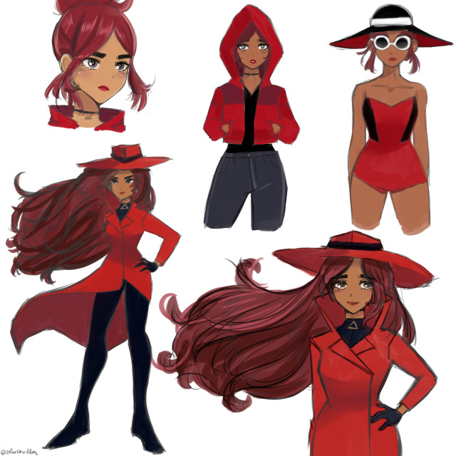 #carmen sandiego sketches on Tumblr