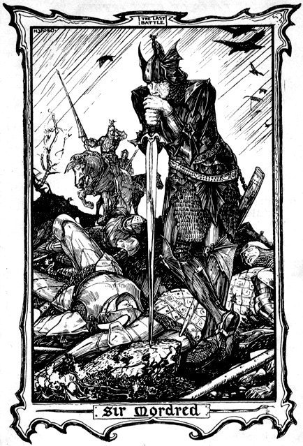 hrothgar:Sir Mordred, Henry Justice Ford, The Book of Romance, 1902