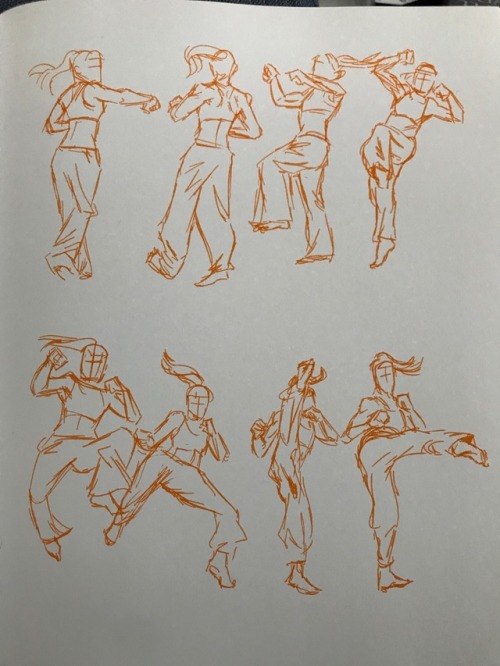 Gesture drawing from Bodies in Motion