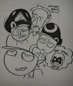 mrawesompotato:I’m testing out my new pens.