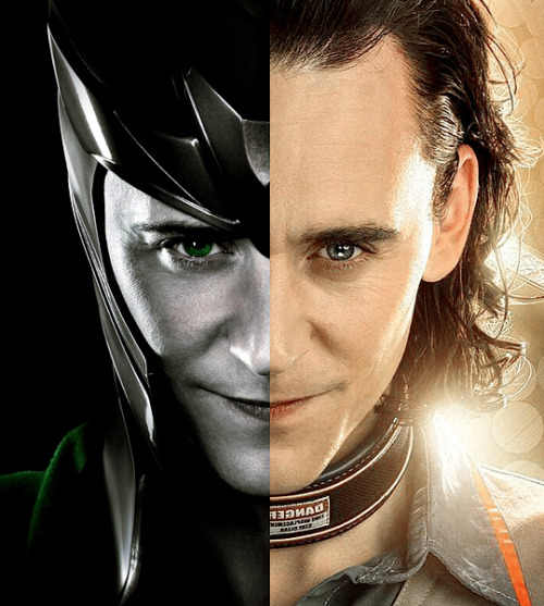 dailyloki:TOM HIDDLESTON as LOKITHOR POSTER (2011) - LOKI SERIES POSTER (2021)