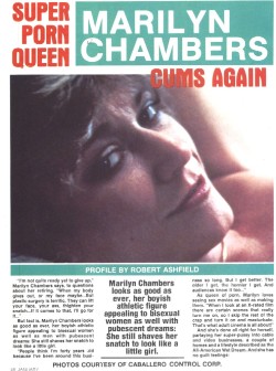 Adult Cinema magazine, January 1985