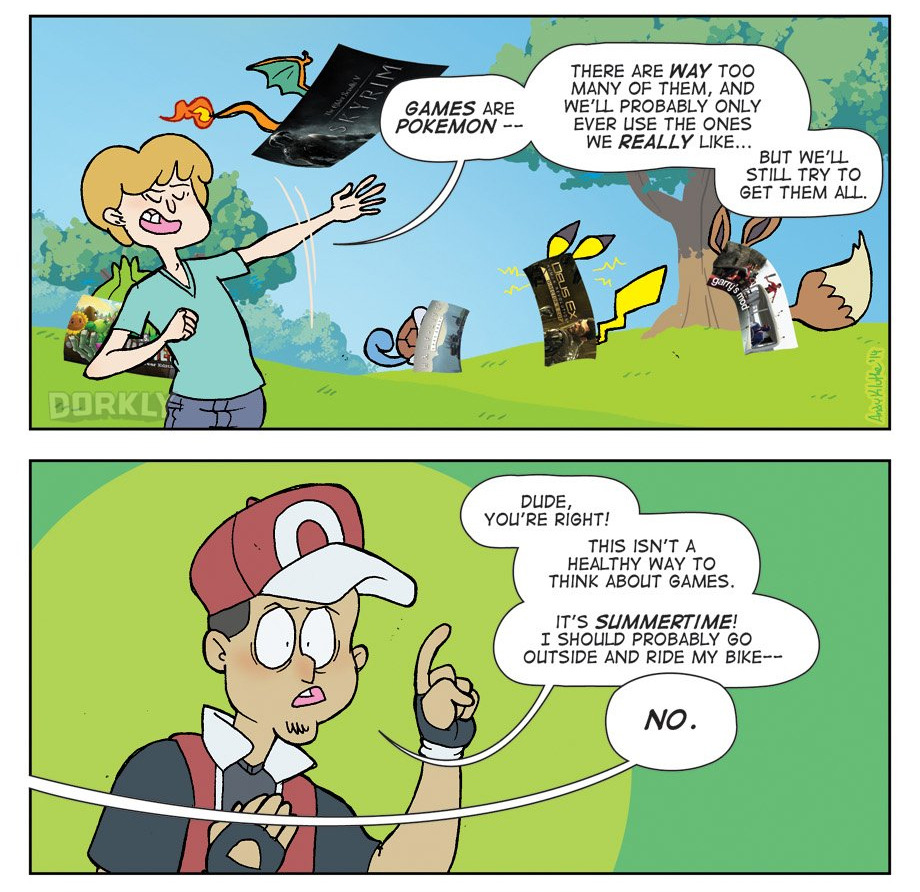 dorkly:  The True Purpose of Steam Sales