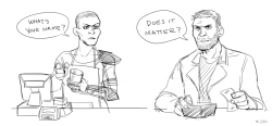 daintyboots:  both khayr and judgeanon mentioned a coffee shop au for fury road and i just… i’m so sorry……………