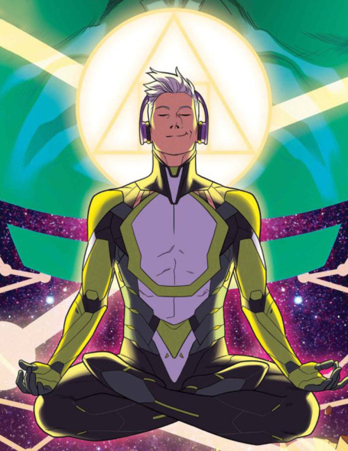 The canon LGBT+ character of the day isNoh-Varr (AKA Marvel Boy) from the Marvel Universe, who is bi