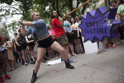 feminist-baby:  camerabum:  Smashing the “rape culture” piñata   I’m in LOVE with this