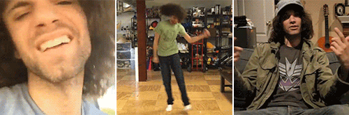 sassabarry:YouTubers being happy and smiling!Happy YouTuber Project -> Gifset 3/??