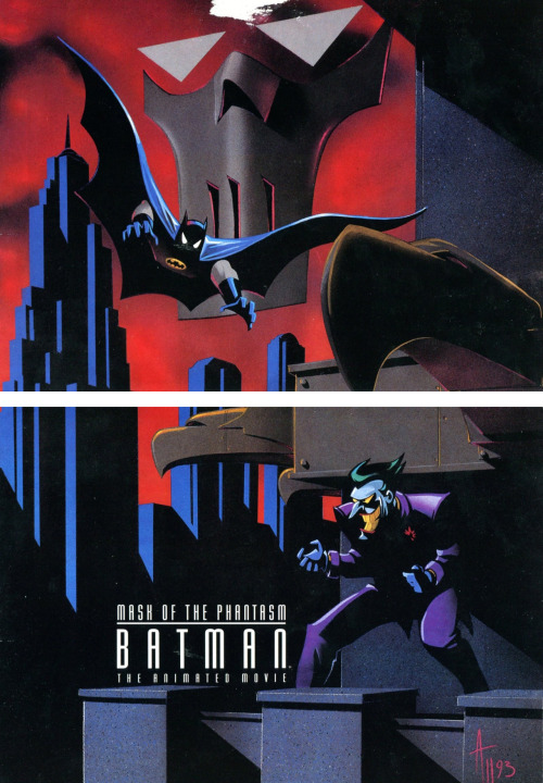 mechcanuck: nitehawkcinema: Mask of the Phantasm Had a poster of this back in the day…