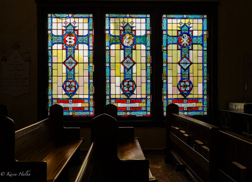 ikimono-clips:  Stained glass windows-2037 by Kasia Halka St. Paul’s Episcopal Church Key West, Flor