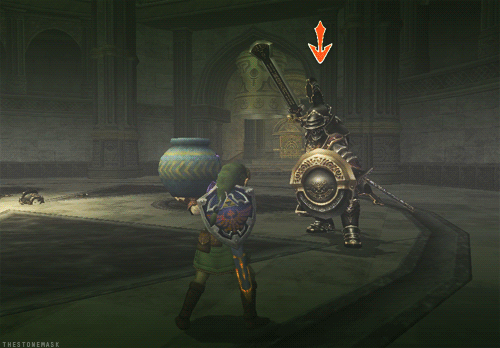 thesnowmask:How to actually fight in Zelda games