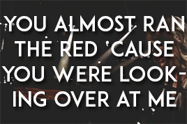 puttheminadrawer:  all too well &amp; out of the woods parallels