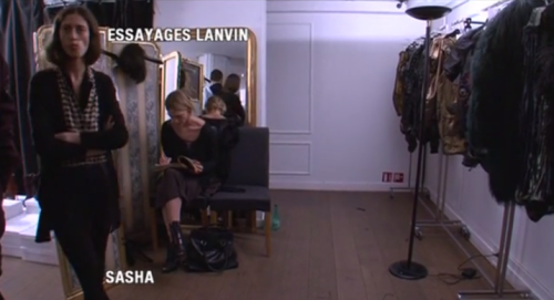 ivacevic: pucci2002: freja talking about how much she adores sasha p’s art work @karalevanatas