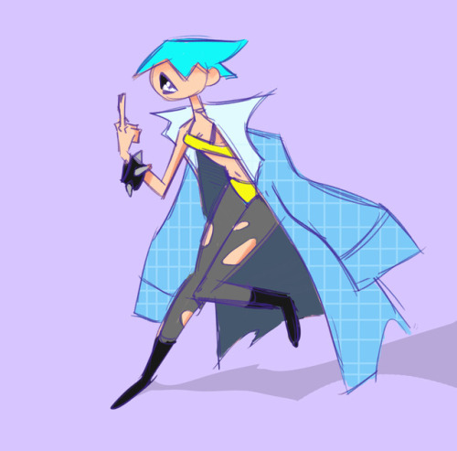 thevipersnake:Characters idea for this month’s CDC : PUNK :)