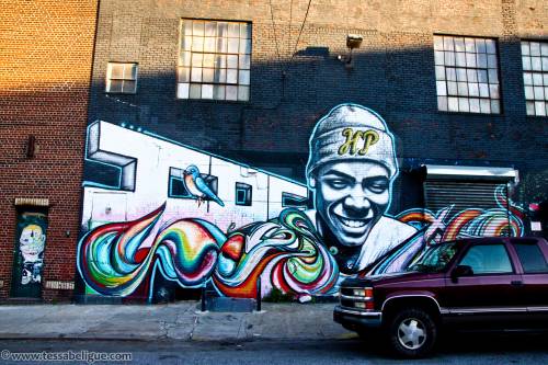 Bushwick graffiti by TessaBeligue more on FLICKr