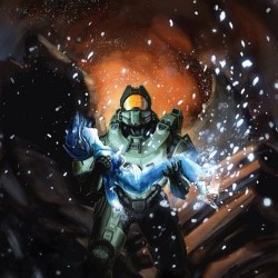 Some absolutely epic Halo fan art. #EPIC #Halo #fanart #art #masterchief #cortana