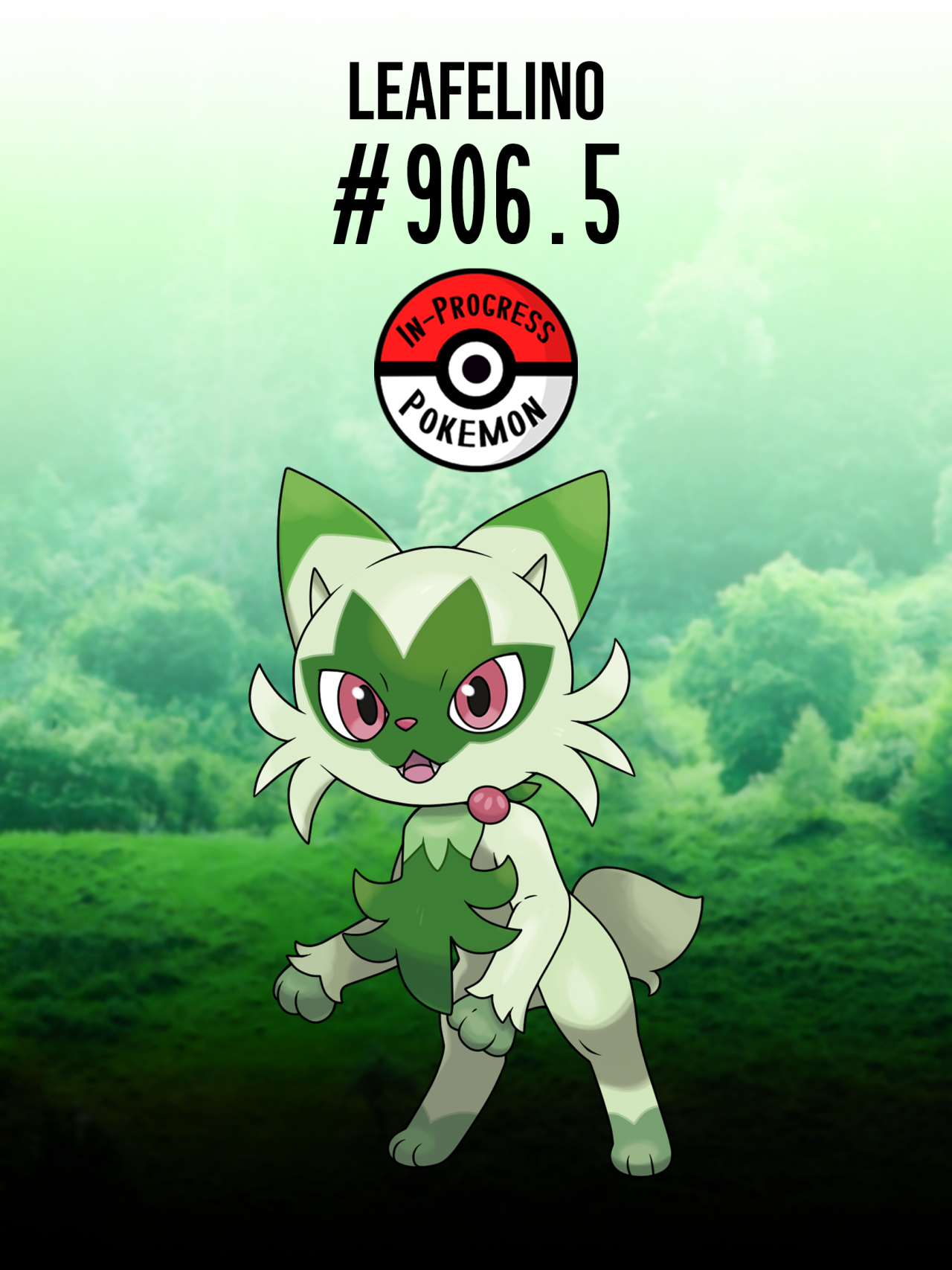 In-Progress Pokemon Evolutions — #083.5 - The stalks of leeks are