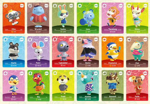 Many new and returning villagers!