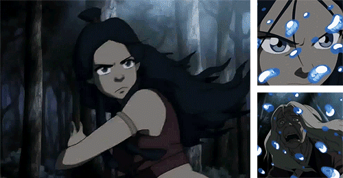 hylianavatar:  Bloodbending is a sub-skill of waterbending which allows a waterbender to hydrokinetically take hold of and manipulate the various fluids within an organism’s body. This technique is referred to as the darkest, most powerful, and most