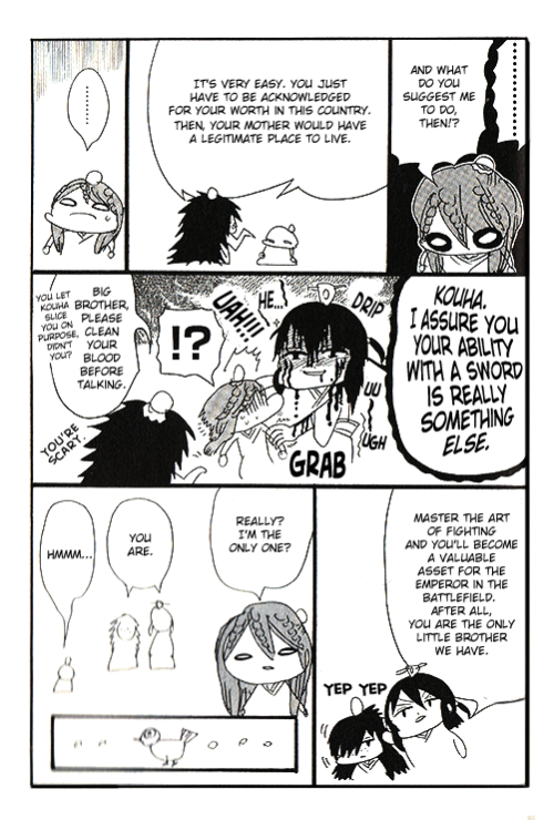 arashidono: Magi. Volume 27. Kouha omake Scans by kamapon, typesetting by naoscifra &amp; translati