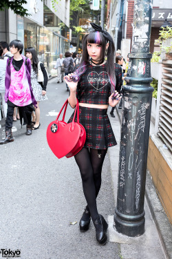 Tokyo-Fashion:  Always-Sweet Tokyo-Based Model Rinrin Doll On The Street In Harajuku