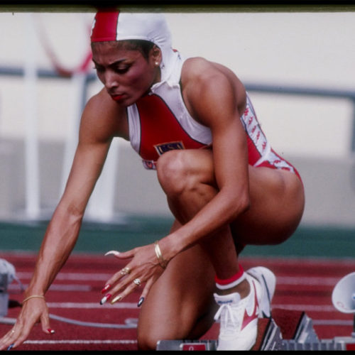 blkbutterfly816:  blackbonniex:  Flo Jo R.I.P. Queen  Still the baddest in track and field! 20+ years and her records remain unbroken!    She always had the flyest nails 💅 