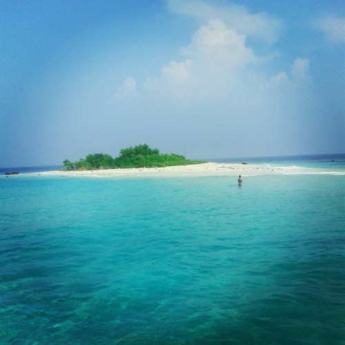 This is a Taman Laut, Ujung Kulon.