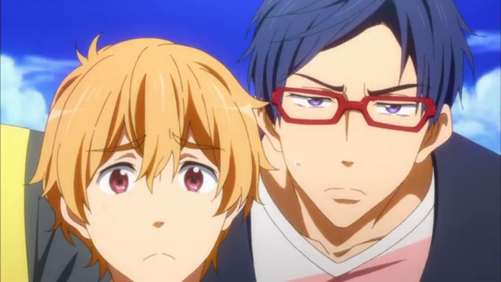 iseefairies:  Free! Ep. 5 → Rei/Nagisa 