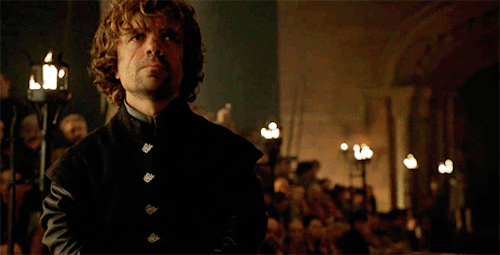 rose-tylers: tyrion lannister in every episode | 4.06 the laws of gods and men