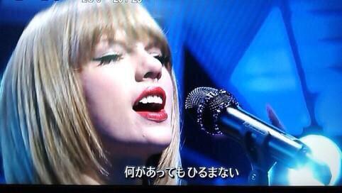 tswiftinasia:  Taylor performing “Shake It Off” on NTV Sikkiri in Tokyo! 