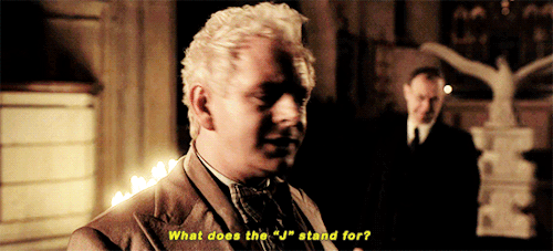 sevdrag:daughtersofthanos:Mr. Anthony J. Crowley. Your fame precedes you.ok but I have to give Tumbl