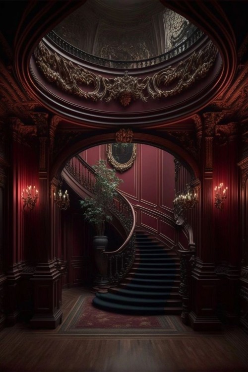 Vampire Mansion Inspo