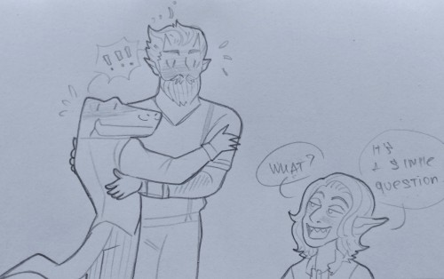 I Had An Idea Of Them Having This Conversation For A Long Time And I Decided To Draw It Finally