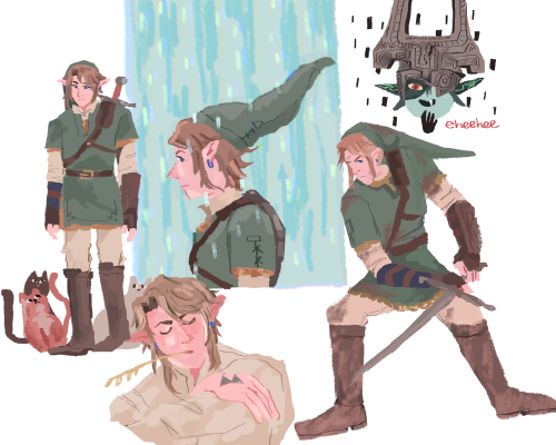 jooliart:thinkin of link