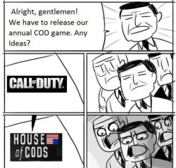 wannajoke:  Thw New COD