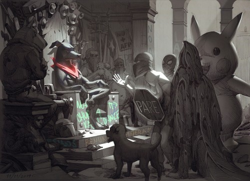 thecollectibles:  Pencil Studies by  Francisco Vasquez  