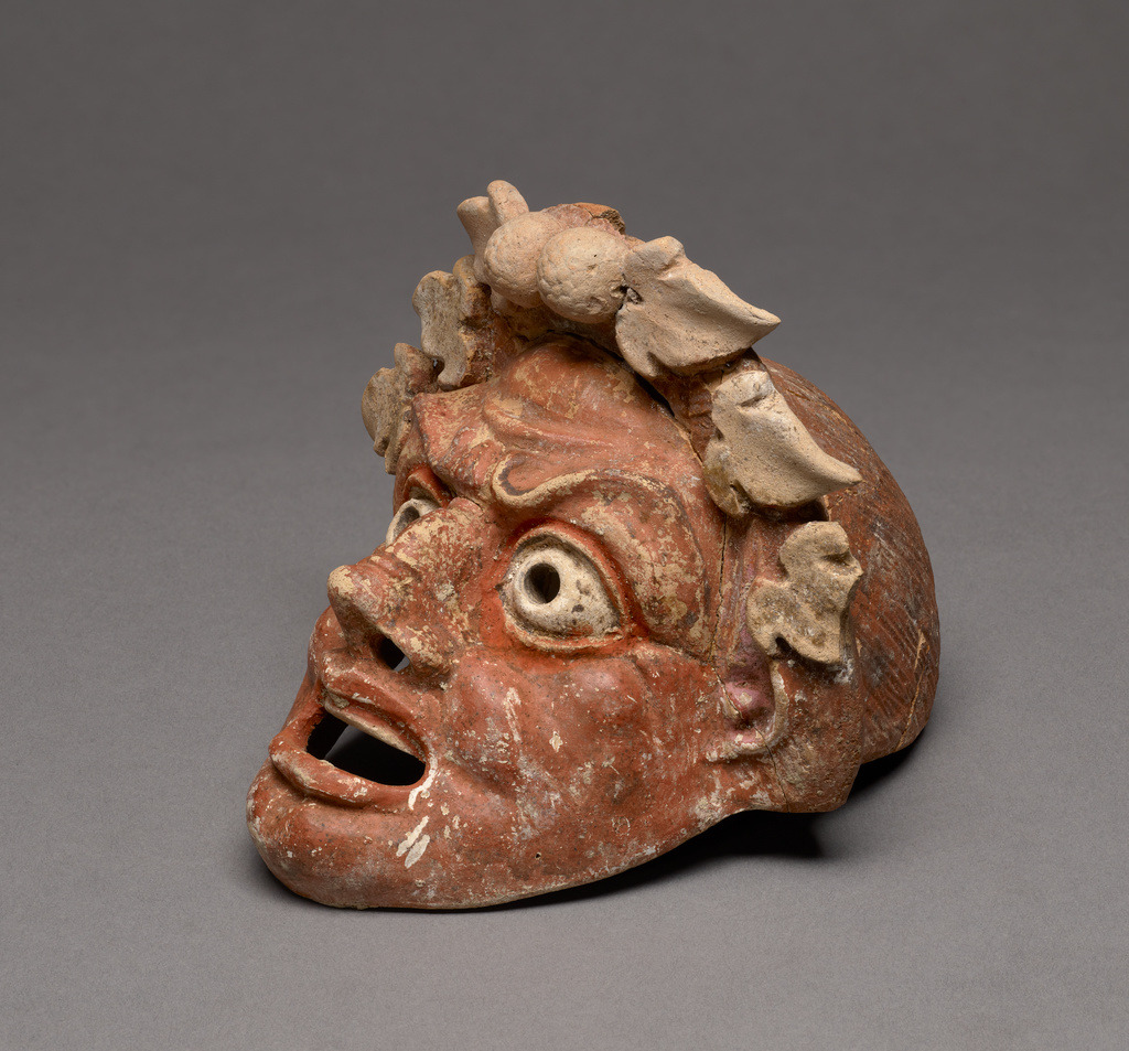 theancientwayoflife:  ~Mask of a Satyr. Culture: Greek (Sicilian) Place of origin: