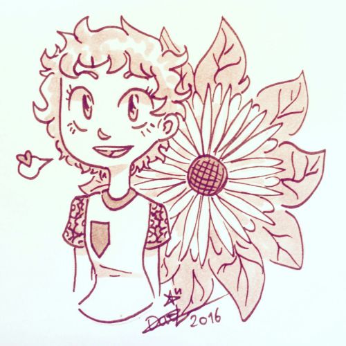 Flower lady