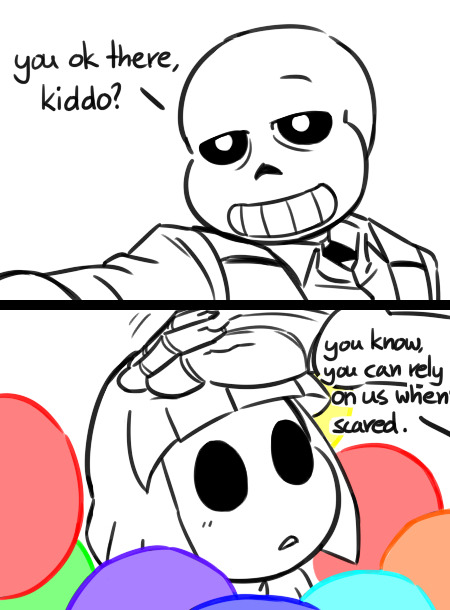 nyublackneko:  HEY LOOK ANOTHER LONG COMIC JUST AFTER THE LAST ONE BECAUSE I’M A SADISTIC PERSON TO MYSELF. :D@dokudoki (creator of Core!Frisk) and I have been talking a bit about how Core!Frisk would be in the UT Mob AU, then I got heavily inspired