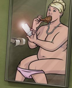 morgan-of-the-valley:  geekearth:  Pam Selfies (Archer)   Selfie goals