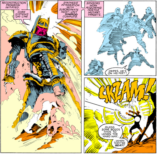 To Me, My X-Men! — Master Mold restores itself Uncanny X-Men #247,...