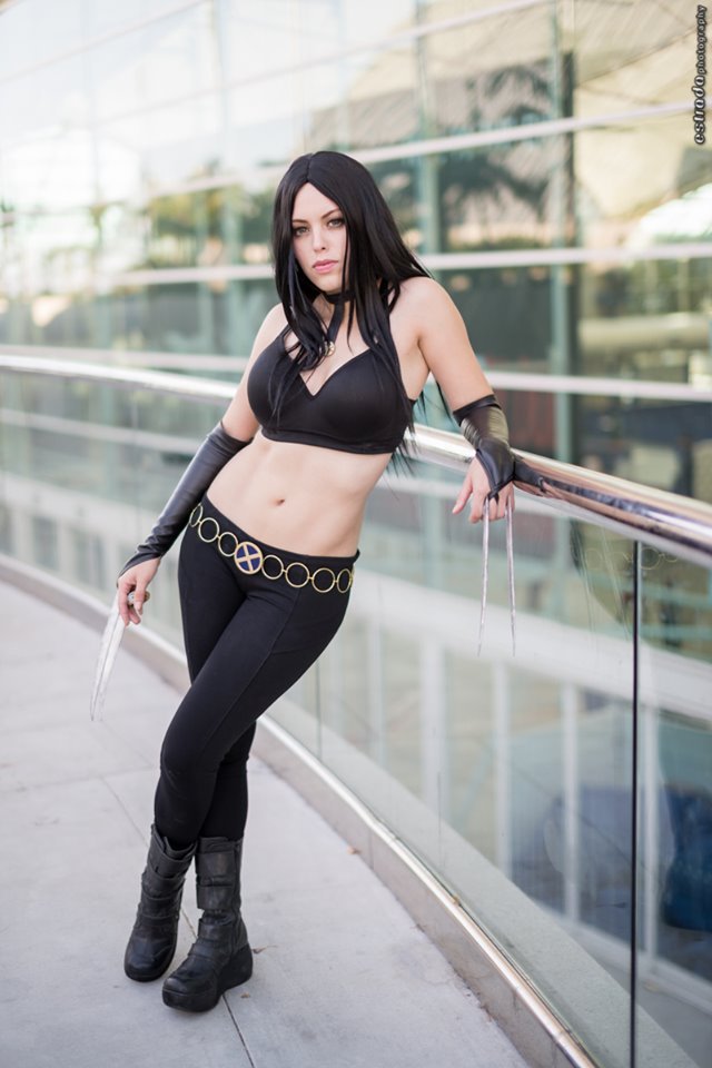 kamikame-cosplay:  X-23 cosplay by the sexy Nadyasonika at San Diego Comic Con