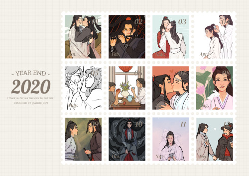 A whole year with mdzs! Thank you for all the support and encouragement this year!! I can’t tell you