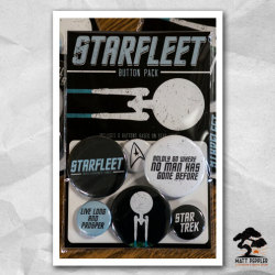 geek-studio:  Starfleet Button Pack 6 by MattPepplerArt