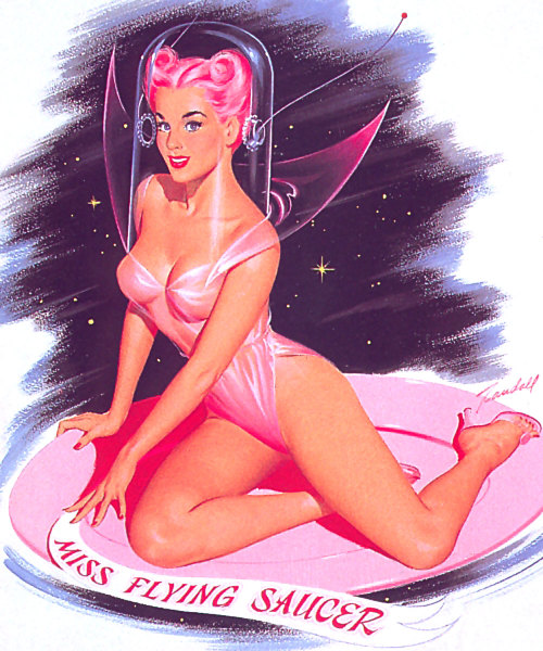 vintagegeekculture:  Bill Randall, 1956.  Dream girl!