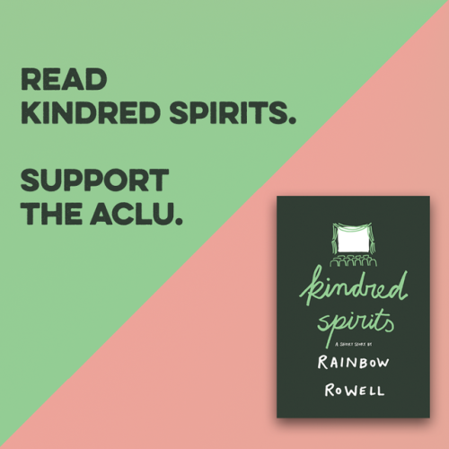 rainbowrowell:If you didn’t snag a copy of KINDRED SPIRITS on Indie Bookstore Day, I have good new